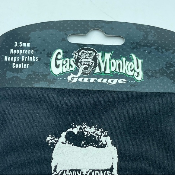 Gas Monkey Koozies Set of Two Black New - Picture 3 of 11